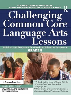 Challenging Common Core Language Arts Lessons - Clg Of William And Mary/Ctr Gift Ed