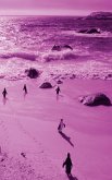 Alive! little penguin friends - Magenta duotone - Photo Art Notebooks (5 x 8 series)