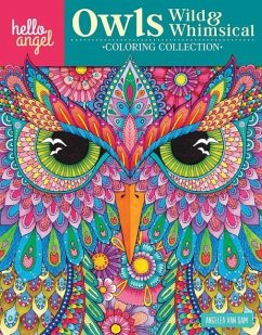 Hello Angel Owls Wild & Whimsical Coloring Collection - Van Dam, Angelea