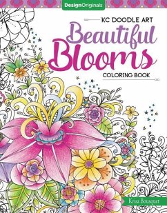 Kc Doodle Art Beautiful Blooms Coloring Book - Bousquet, Krisa