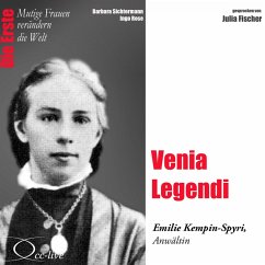 Die Erste - Venia Legendi (Emilie Kempin-Spyri, Anwältin) (MP3-Download) - Sichtermann, Barbara; Rose, Ingo