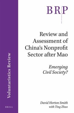 Review and Assessment of China's Nonprofit Sector After Mao - Smith, David Horton