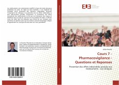 Cours 7 - Pharmacovigilance - Questions et Reponses - Plourde, Gilles