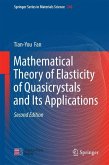 Mathematical Theory of Elasticity of Quasicrystals and Its Applications