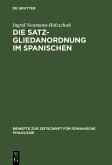 Die Satzgliedanordnung im Spanischen (eBook, PDF)