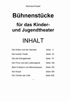 Bühnenstücke für das Kinder- und Jugendtheater (eBook, PDF) - Pantel, Reinhard