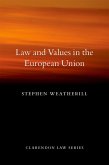 Law and Values in the European Union (eBook, ePUB)
