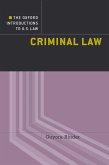 Criminal Law (eBook, ePUB)