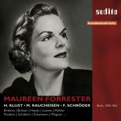 Maureen Forrester-Unveröffentlichte Liedaufnahmen - Forrester,Maureen