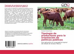 Tipología de productores para la orientación de políticas públicas - Cuevas Reyes, Venancio