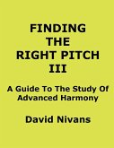 Finding The Right Pitch III