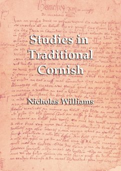 Studies in Traditional Cornish - Williams, Nicholas