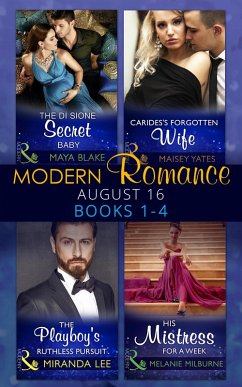 Cover Modern Romance August 2016 Books 1-4 (eBook, ePUB)