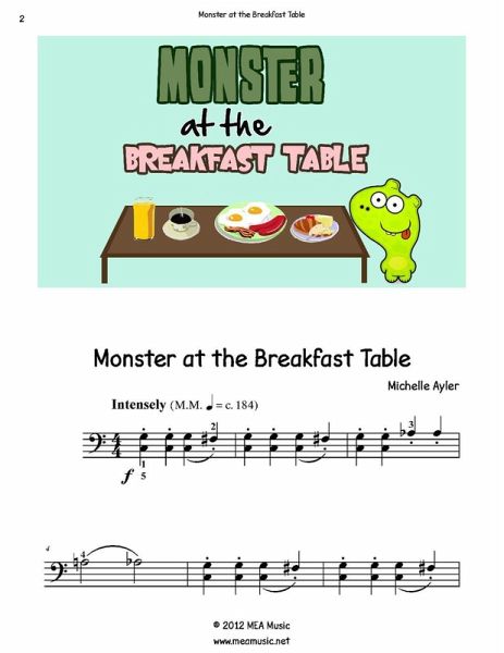 Monster at the Breakfast Table (eBook, ePUB) Monster at the Breakfast Table (eBook, ePUB)