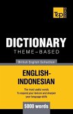 Theme-based dictionary British English-Indonesian - 5000 words