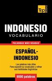 Vocabulario español-indonesio - 9000 palabras más usadas