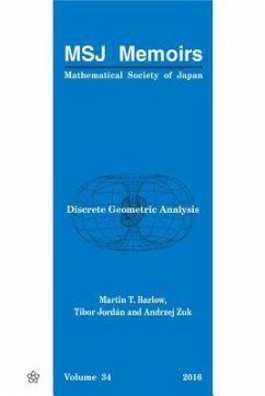 Discrete Geometric Analysis - Barlow, Martin T; Jordan, Tibor; Zuk, Andrzej