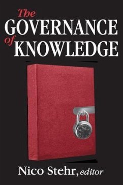The Governance of Knowledge - Stehr, Nico