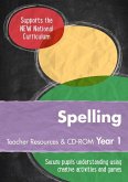 Year 1 Spelling Teacher Resources: English Ks1 [With CDROM]