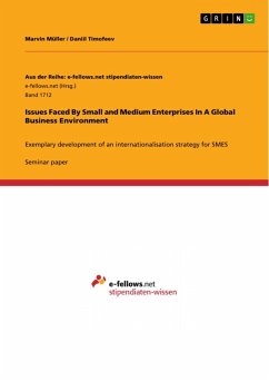 Issues Faced By Small and Medium Enterprises In A Global Business Environment (eBook, ePUB)