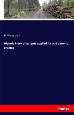 Historic index of patents applied for and patents granted