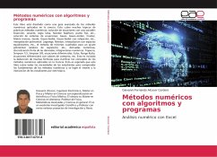 Métodos numéricos con algoritmos y programas