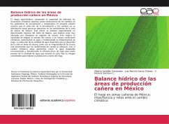 Balance hídrico de las áreas de producción cañera en México