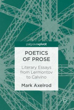 Poetics of Prose - Axelrod, Mark