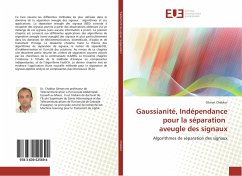 Cover Gaussianité, Indépendance pour la séparation aveugle des signaux