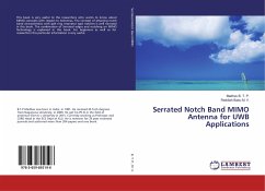 Serrated Notch Band MIMO Antenna for UWB Applications - B. T. P., Madhav;M. V., Reddiah Babu