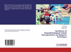 Synthesis of Doped/Undoped Cobalt Nanoparticles via Biogenic Technique