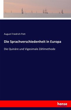 Die Sprachverschiedenheit in Europa - Pott, August Friedrich