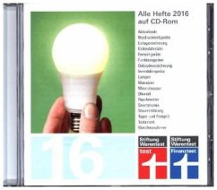 test und Finanztest Archiv CD-ROM 2016