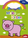 Malen und Kleben - Schwein