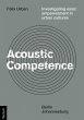 Acoustic Competence¿ (eBook, PDF) - Bild 1