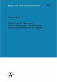 Die Kontrolle von Allgemeinen Geschäftsbedingungen und Allgemeinen Versicherungsbedingungen: Ein Vergleich (eBook, PDF)