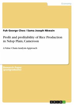 Profit and profitability of Rice Production in Ndop Plain, Cameroon (eBook, ePUB)