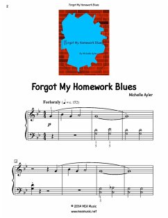 Forgot My Homework Blues (eBook, ePUB) Cover Forgot My Homework Blues (eBook, ePUB)