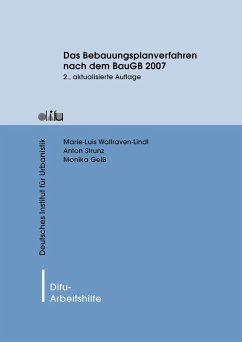 Das Bebauungsplanverfahren nach dem BauGB 2007 (eBook, PDF)