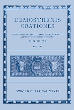 Cover Demosthenis Orationes IV (eBook, PDF)