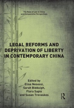 Cover Legal Reforms and Deprivation of Liberty in Contemporary China (eBook, ePUB)