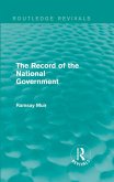 The Record of the National Government (eBook, ePUB)