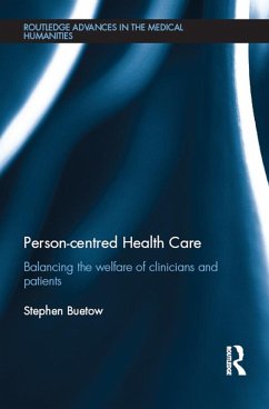 Person-centred Health Care (eBook, ePUB) - Buetow, Stephen