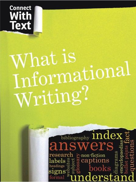 What is Informational Writing? (eBook, PDF)