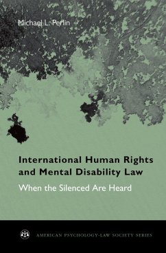 Cover International Human Rights and Mental Disability Law (eBook, PDF)