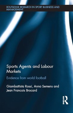 Cover Sports Agents and Labour Markets (eBook, ePUB)
