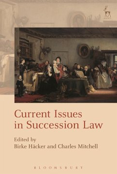 Cover Current Issues in Succession Law (eBook, ePUB)