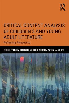 Critical Content Analysis of Children's and Young Adult Literature (eBook, PDF)