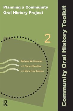 Cover Planning a Community Oral History Project (eBook, PDF)
