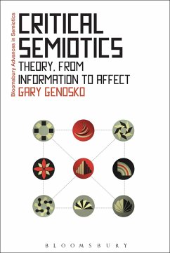 Critical Semiotics (eBook, ePUB) - Genosko, Gary